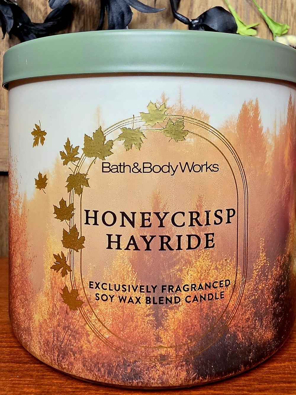 Bath & Body Works Honeycrisp Hayride 3-Wick Scented Candle